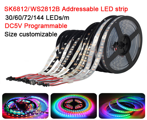 SK6812/WS2812B RGB LED Strip Light