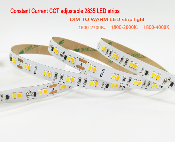 DIM TO WARM 2835 Constant Current LED strip