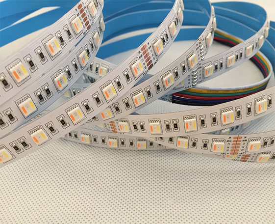 5 chips in one 5050 RGBCCT LED Strip Light